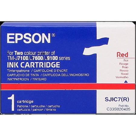 Epson POS Standard Yield Ink Cartridge - Red EPSS020405